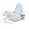Tabletop mesh nebulizer ESPERANZA ECN002 — 0.4 ml/min nebulisation, 10 ml capacity, adult & child masks, mouthpiece, 220 V