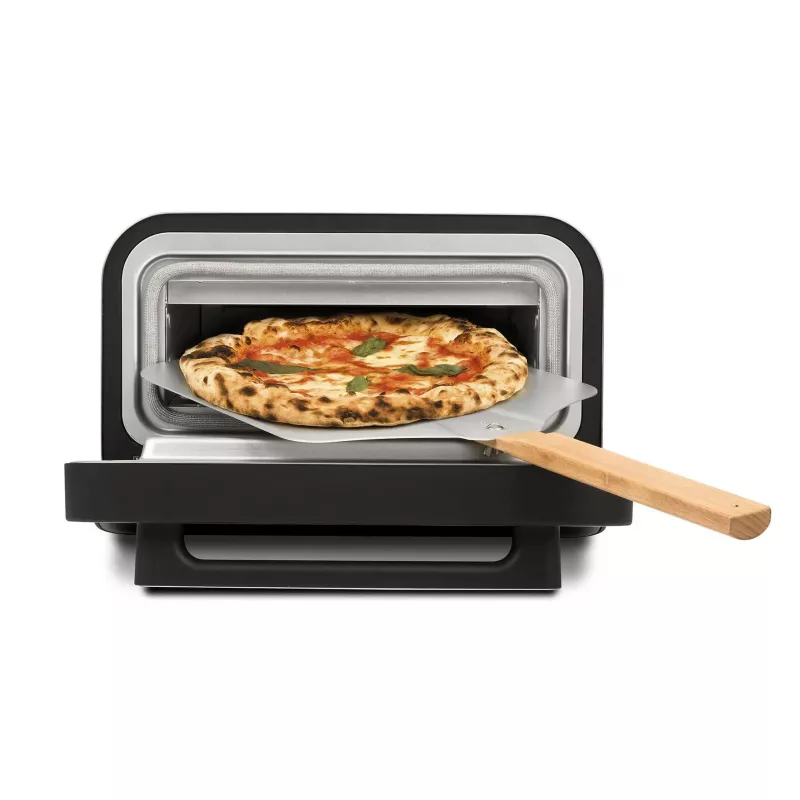 Pizza oven G3FERRARI G10204 — countertop pizza maker, 1 pizza, 1850 W, max Ø 30 cm, Black/Silver