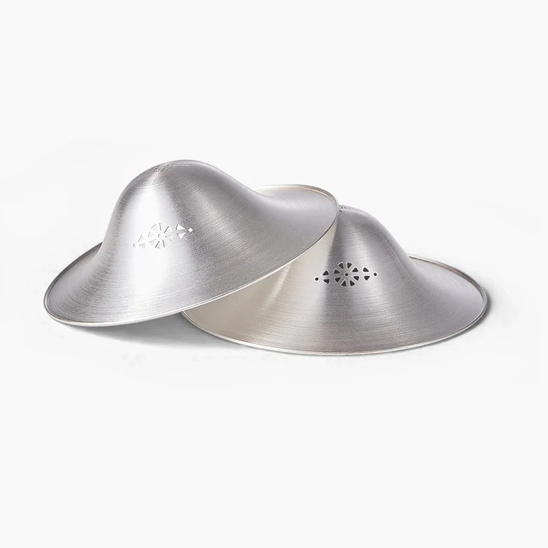Momcozy 999 Silver Nursing Shield 55MM 2 Pcs L