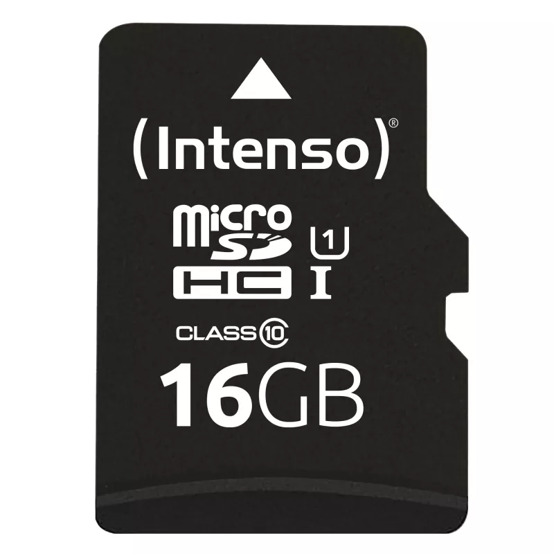 Intenso Performance - Flash Memory Card (microSDHC/SD-Adapter inbegriffen) - 16 GB - UHS-I U1 / Class10 - microSDHC UHS-I
