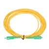 Extralink SC/APC-SC/APC Patchcord, LSOH, Single-Mode, Simplex, G.657A2, 3mm, 15m, Yellow