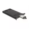 Delock PCI Express x16 Card Frame for 2 x M.2 NVMe SSD Bifurcation 47042