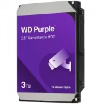 Internal HDD Western Digital Purple WD34PURZ 3 TB 3.5 inch 5400 RPM 128 MB Serial ATA III
