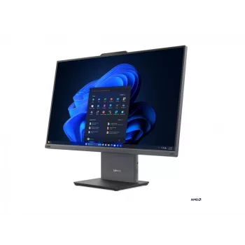 All-in-One PC Lenovo ThinkCentre neo 55a 24 Gen 6 Touch 23.8 inch FHD, AMD Ryzen 5 220, 16GB RAM, 512GB SSD, AMD Radeon 740M, Windows 11 Pro, English keyboard, Luna Grey, 3Y Warranty