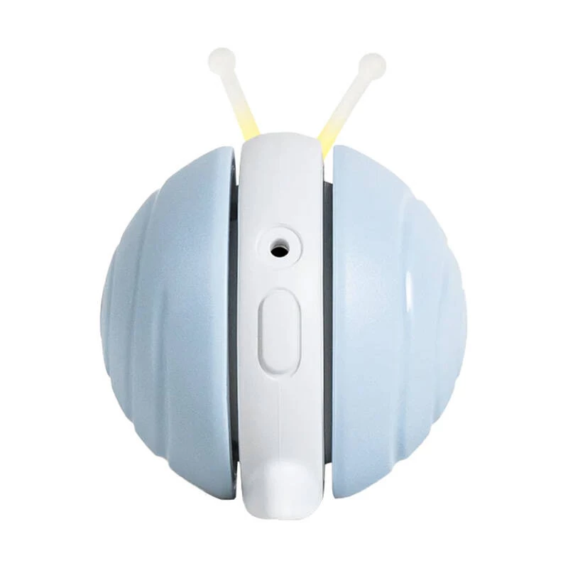 Interactive Cat Toy Cheerble Wicked Snail CWJ02 — blue, motorized moving snail for cat play
