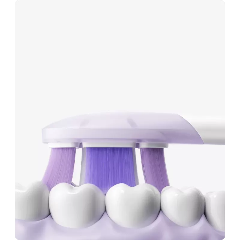 Xiaomi oscillation electric toothbrush replacement heads, soft, 3 pcs