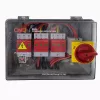 PV Combiner Box HiSmart NV822300 DC 3in-3out IP66 junction box for solar arrays