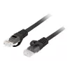 Networking cable LANBERG PCU6-10CU-1000-BK Cat6 U/UTP RJ-45 10 m Black