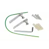 Outdoor fiber optic splice closure Extralink Jerry 2 trays 24-core, ABS/PVC housing, black