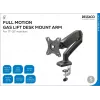 Deltaco ARM-534 monitor mount / stand 68.6 cm (27) Desk Black