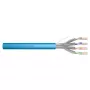 DIGITUS CAT 6A U/FTP installation cable 305 m, simplex, Cca, Easy Pull Box, blue