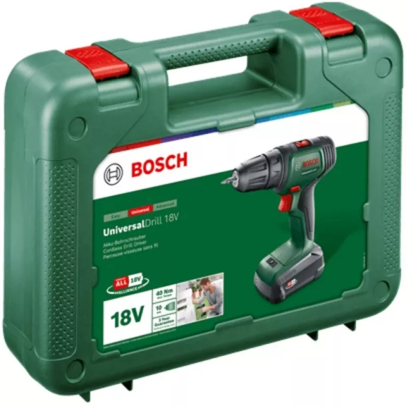 Cordless Drill/Driver Bosch Powertools UniversalDrill 18V