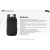 Travel backpack Nitecore BP18 — black nylon/polyester, 240×160×470 mm