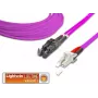 Lightwin High Quality Duplex LWL Patch Cable, MM OM4, E2000 - LC LWL Patch Cable (LDP-50 E2-LC 2.0 OM4)