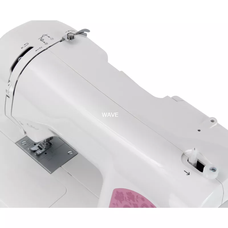 Singer 6699 sewing machine, electronic, white, pink