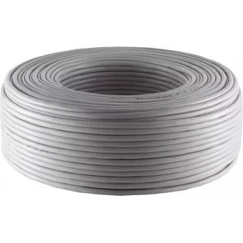 Telephone cable ShiverPeaks 76840-5, 2x2x0.6 mm round, 5.0 m