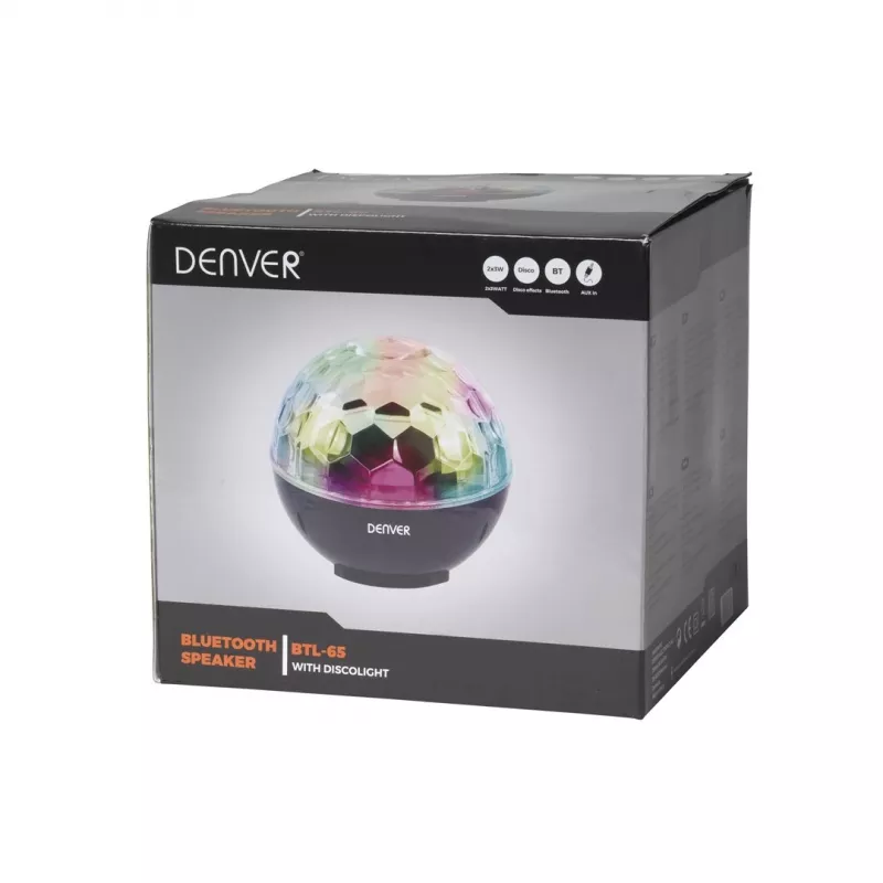 Bluetooth Speaker Denver BTL-65 Black