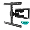 TV wall mount ONKRON SM6L-B for 32–90 inch TVs, black, fixed tilt, universal VESA compatibility