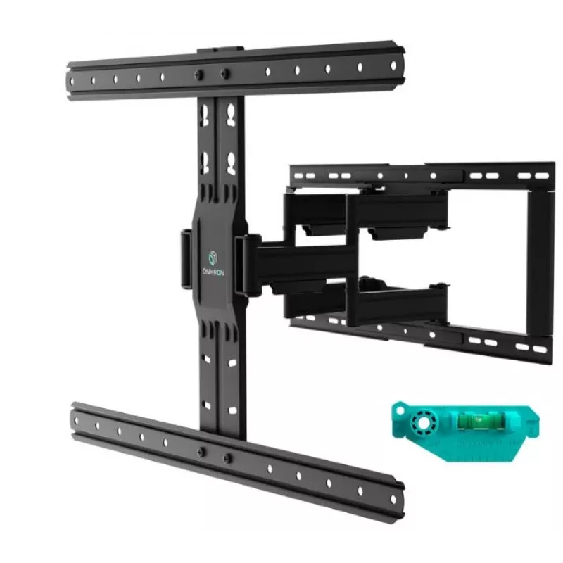 TV wall mount ONKRON SM6L-B for 32–90 inch TVs, black, fixed tilt, universal VESA compatibility