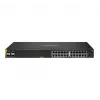 HPE Aruba Networking CX 6100 24G Class4 PoE 4SFP+ 370W Managed L3 Gigabit Ethernet (10/100/1000) Power over Ethernet (PoE) 1U Black