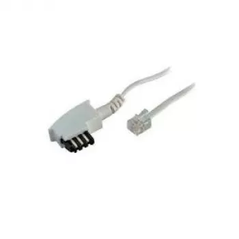 Telephone cable S/CONN 70046-W 6 m White
