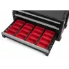 Keter 237786 mobile tool rack with 6 drawers