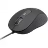 Logitech Signature Wired M520 for Business Optical Wired Mouse USB-C Plug-and-Play Windows/Mac/Chrome/PC/laptops - Graphite