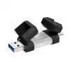 USB flash drive Silicon Power 256 GB USB Type-A / USB Type-C, USB 3.2 Gen 1, aluminium‑rubber cap