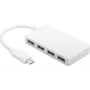 Microconnect USB3.1CUSB3 interface hub USB 3.2 Gen 1 (3.1 Gen 1) Type-C 5000 Mbit/s White