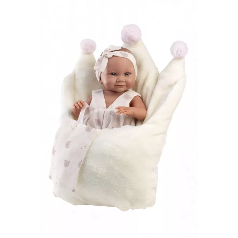 Vinyl Baby Doll 40 cm by Llorens with Realistic Features and Soft Body