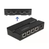 DeLOCK 11494 computer data switch Black USB Type-A Type-B 0.48 Gbit/s