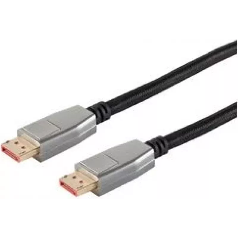 DisplayPort cable ShiverPeaks BS20-20255 2.5m Black