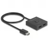 HDMI Switch DeLOCK 18901 144Hz Black Plastic 55x55x15mm