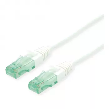 ROLINE RM Patch Cable Cat.6A UTP, wei, 1 m