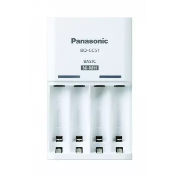 Panasonic 52051E02 Basic BQ-CC51 USB Charger NiMH AAA/AA LED Status