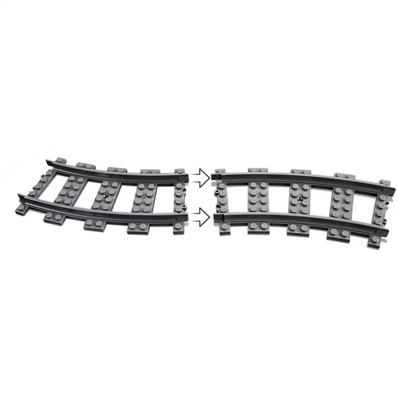 Construction toy set LEGO City 60238 – railway switch and accessories for playsets