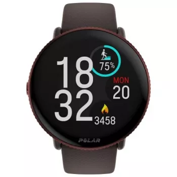 Polar Ignite 3 Titanium Brown Leather M/L