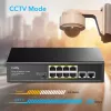 Cudy FS1010P network switch Fast Ethernet (10/100) Power over Ethernet (PoE) Black