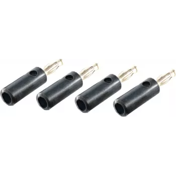 shiverpeaks BS56200-4S Wire Connector Banana Black (BS56200-4S)