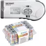 VOLTCRAFT Battery Tester MS-229 LCD + Conrad energy Alkaline Mignon-Batteries 24er-Set