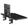 Desk extension shelf NanoRS RS174 — compact monitor/small-item shelf, load capacity 20 kg