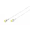 Network Cable Digitus CAT 6A U/FTP Slim patch cord RJ-45 Cat6a 3m Grey