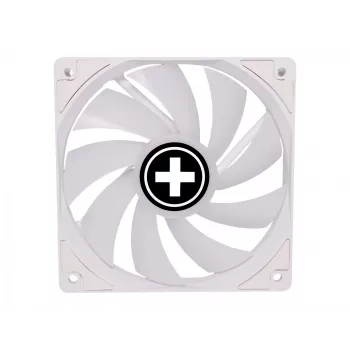 120 mm case fan XILENCE Performance A+ XF064 with fluid dynamic bearing, 500–1500 RPM, white