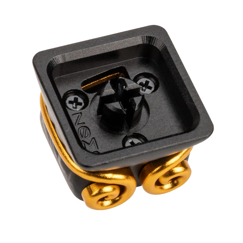Aluminium Keycap ZOMOPLUS WUKONG — black/gold, single mechanical keycap
