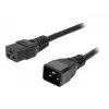 Logilink IP PDU Control Unit - Stromverteilungseinheit (Rack - einbaufähig) - Wechselstrom 110-240 V - Ethernet - Eingabe, Eingang IEC 60320 C20 - Aus