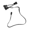 Fan PWM Splitter Cable Kolink 1-to-3, 4-pin PWM, 0.35 m
