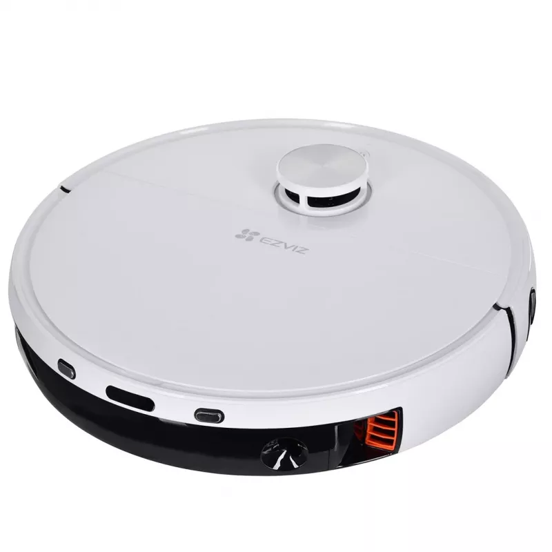 Robot Vacuum Cleaner EZVIZ RS2 with Mapping, 4000 Pa Suction, 5200 mAh Battery, 220 min Runtime, Washable Mop, Base Station with 5/5.5 L Water Tanks