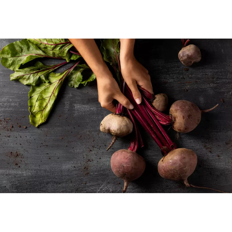 Egyptian Beetroot D'Egypte Toraf Vegetable Seeds, 10g Pack