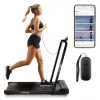 Motorized Treadmill Xblitz X-RUNNER — foldable compact, max speed 12 km/h, max user weight 120 kg, black