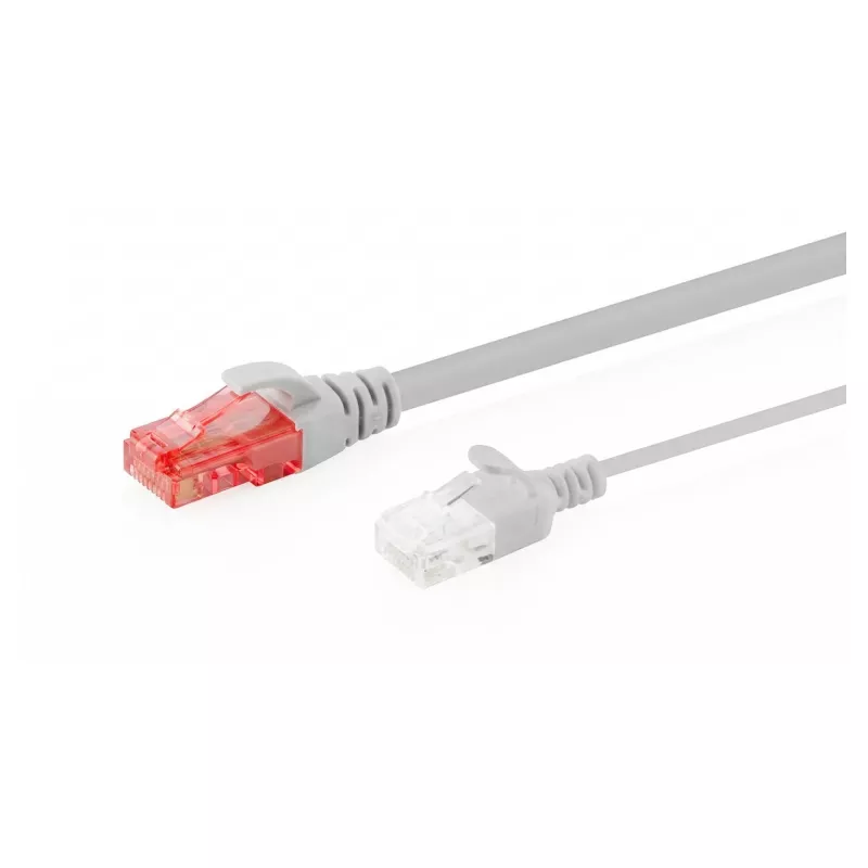 Patch cable DIGITUS CAT6 U-UTP Slim, 5 m, gray